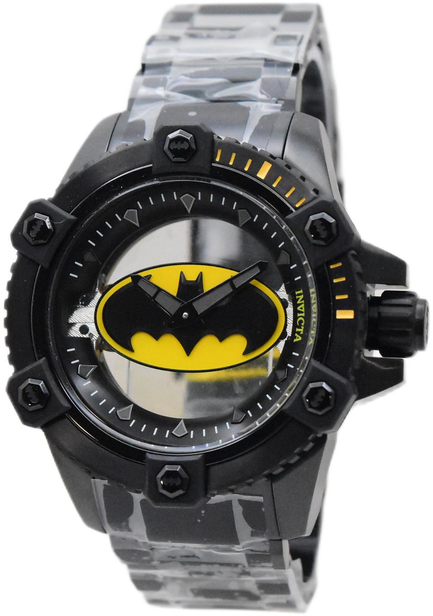 Invicta DC Comics Batman Limited Ed Mens 48mm Mechanical Winding