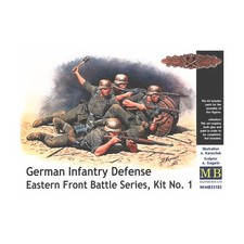 Master Box Frente Oriental Modelo 1:35 Infantería Alemana Defensa En muy buen estado+/casi nuevo