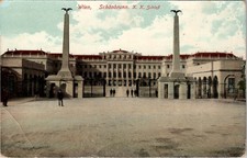 Schönbrunn Imperial Palace Vienna Austria •Post 1913 Heerenveen Netherlands RPPC