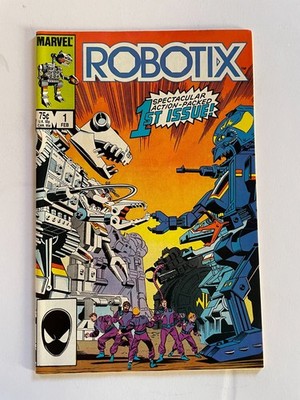 Robotix #1 1986 Marvel Comics NM 9.2 Comic Book Dollar Box