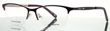 LIZ CLAIBORNE L654 RY8 Purple Womens Semi Cat Eye Eyeglasses 54-16-140 B:34