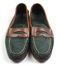 Green Loafer Suede Casual Shoes for Men for sale | eBay