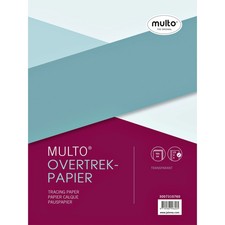 Multo - papier przezroczysty do wnętrz, A4, 23 otwory, 50 arkuszy
