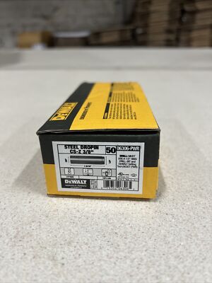 DEWALT 06306-PWR 3/8-Inch Carbon Steel Drop In Anchor (50 PER BOX)