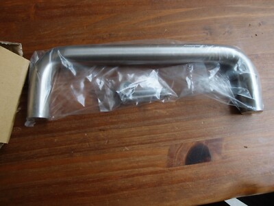 Mcmaster-carr Threaded-Hole Round Pull Handle Dull 304 Stainless Steel, 10'' c to