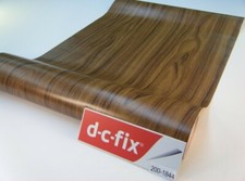 90cm WIDE DC FIX DARK OAK WOODGRAIN WOOD STICKY BACK PLASTIC SELF ADHESIVE VINYL