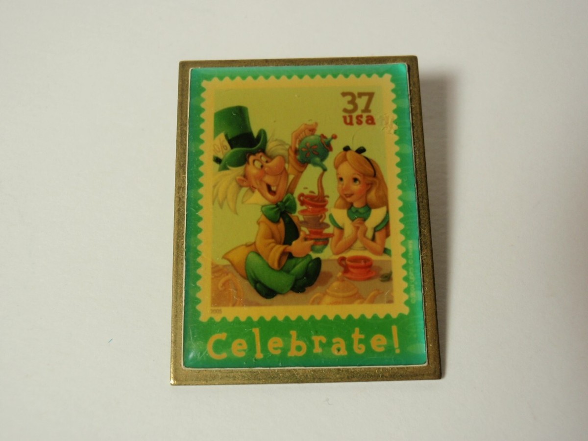 限定品ディズニー☆Authentic Postage Stanp