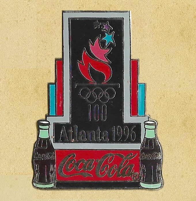 ATLANTA 1996 SUMMER OLYMPIC GAMES OFFICIAL COCA-COLA PIN | eBay