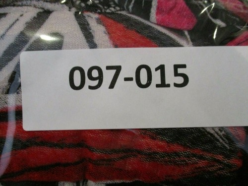 TS Sz XS, 14 Red, pink, green, blue floral print - Picture 8 of 8