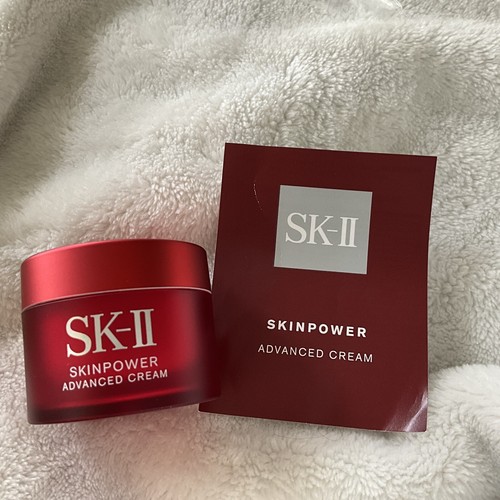 SK-II Skinpower Advanced Cream Moisturizer - 0.4oz/14.5ml Travel Size NWOB - 第 1/3 張圖片