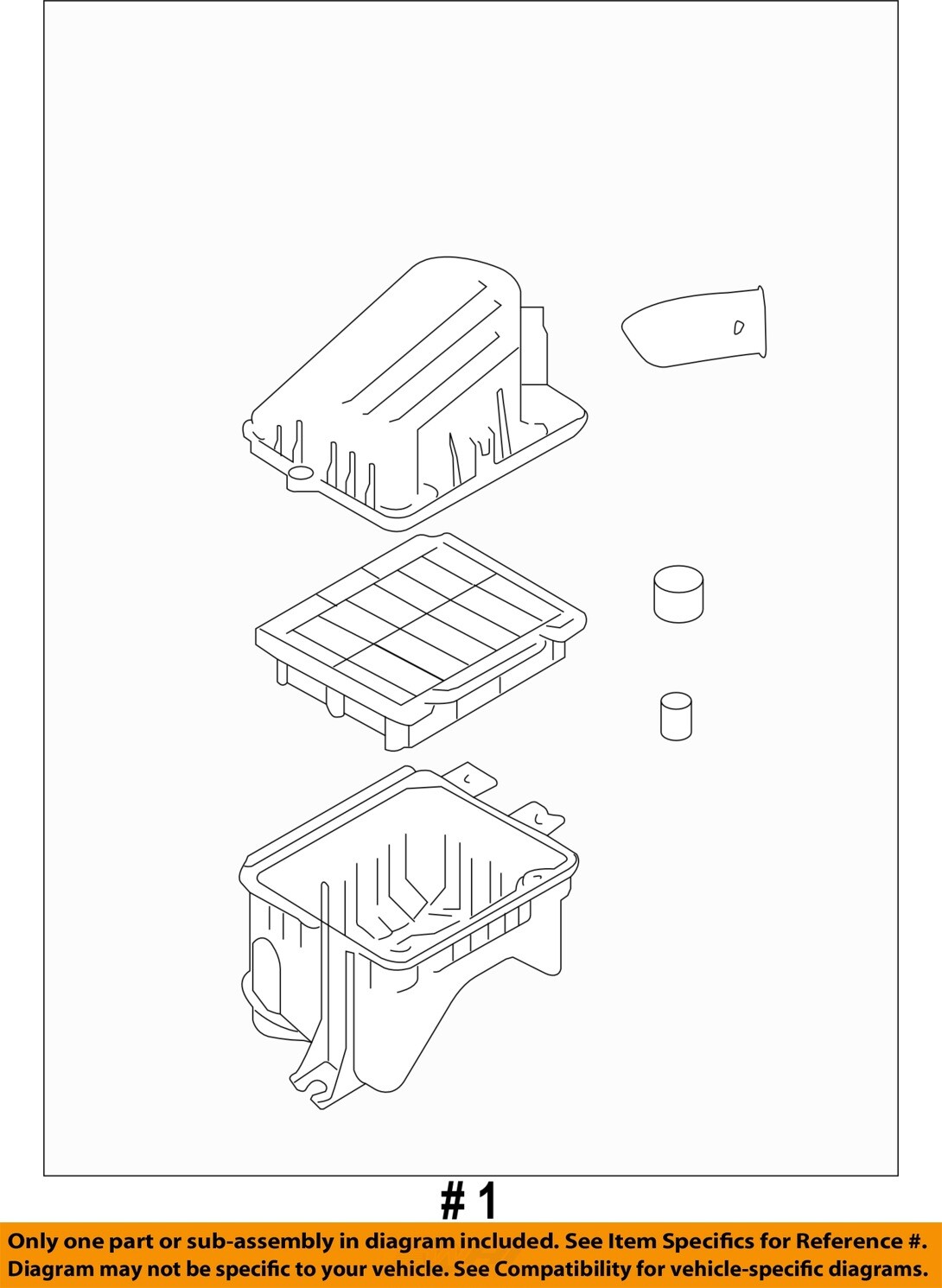 Chevrolet GM OEM 0408 Aveo Air Cleaner IntakeFilter Box Housing 96814238 eBay