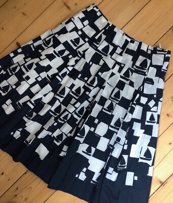 Seide mit  BW Max Mara Weekend Rock Maritim Gr 34 ein sehr schönes Teil!