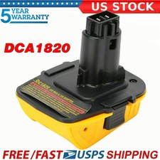 DCA1820 Battery Adapter Converter For DEWALT 18V to 20V Max Lithium Tools Newest