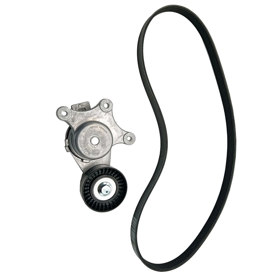 Serpentine Belt Tensioner Kit for 2010-2019 Lincoln Ford Edge Flex Explorer 3.5L - Image 3 of 4