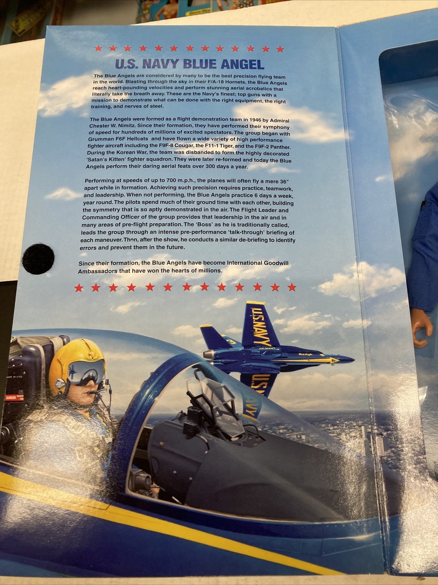 GI Joe Classic Collection US Navy Blue Angel Figure New | eBay