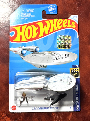 2024 Hot Wheels STAR TREK USS ENTERPRISE NCC-1701 Factory Sealed Set Car #4
