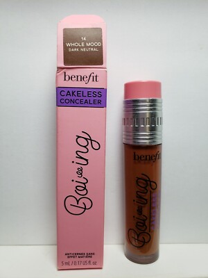 Benefit Boi-ing Cakeless Concealer Shade  14 Whole Mood dark neutral