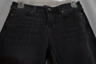 Liverpool Los Angeles gray worn wash skinny stretch jeans size 2P — photo 2