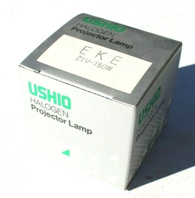 NEW USHIO HALOGEN PROJECTOR LAMP EKE 21V-150W