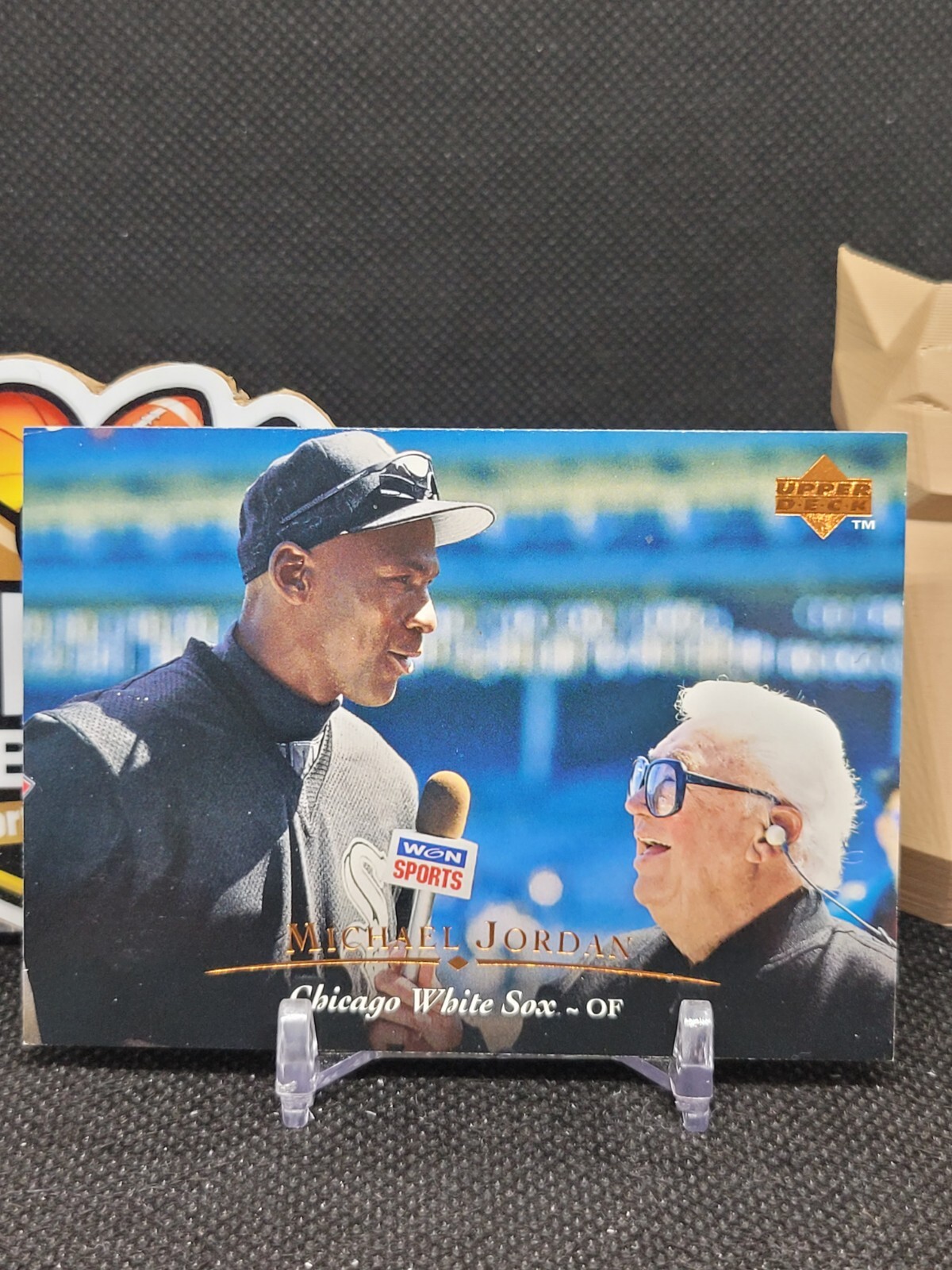 Michael Jordan 1995 Upper Deck Electric Diamond  #200 White Sox (CBRP)