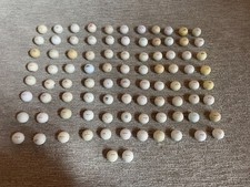 Lot of 90 Vintage Golf Balls: Wilson, Acushnet, Eagle, Titleist, Robinhood, etc.