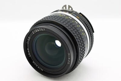 Exc+5] Nikon Ai-S NIKKOR 28mm f/3.5 Wide Angle MF Lense FMount