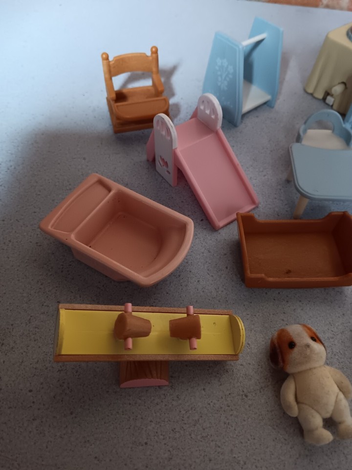 Sylvanian Families Nursery Furniture Accessories And Baby Figures
