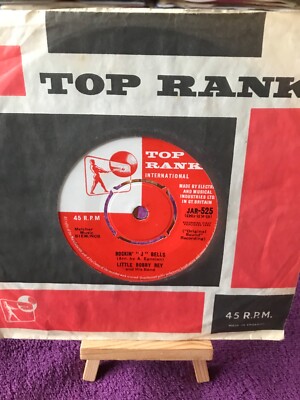 LITTLE BOBBY REY, ROCKIN  J BELLS       ,7'' VINYL
