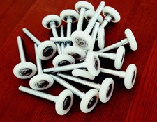 15 Garage Door 2" Nylon Roller / HEAVY DUTY 13 Ball SEALED Bearing 4" Stem