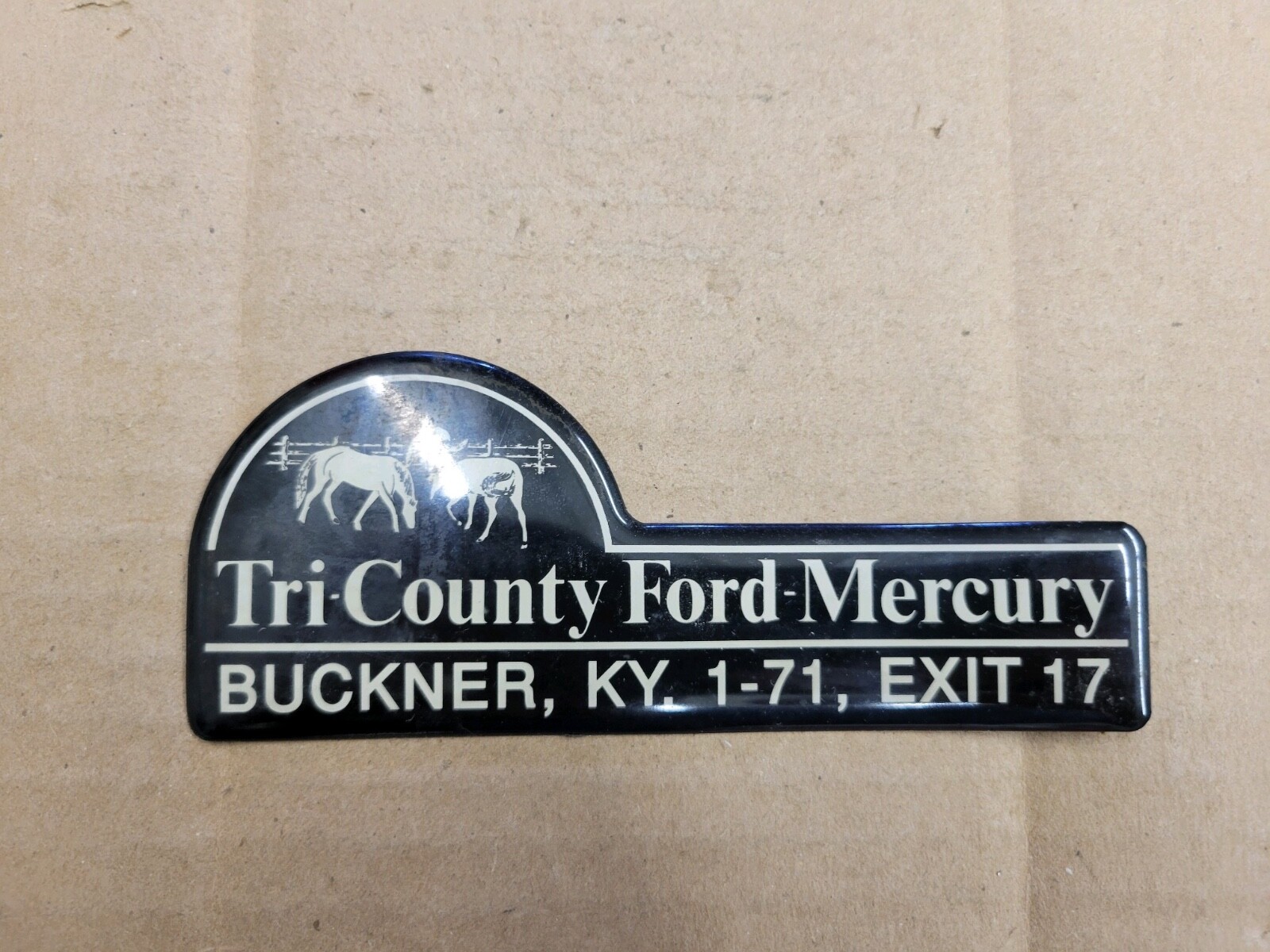 TriCounty Ford Mercury Buckner Kentucky Car Dealership Dealer Emblem