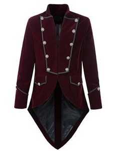 maroon tailcoat