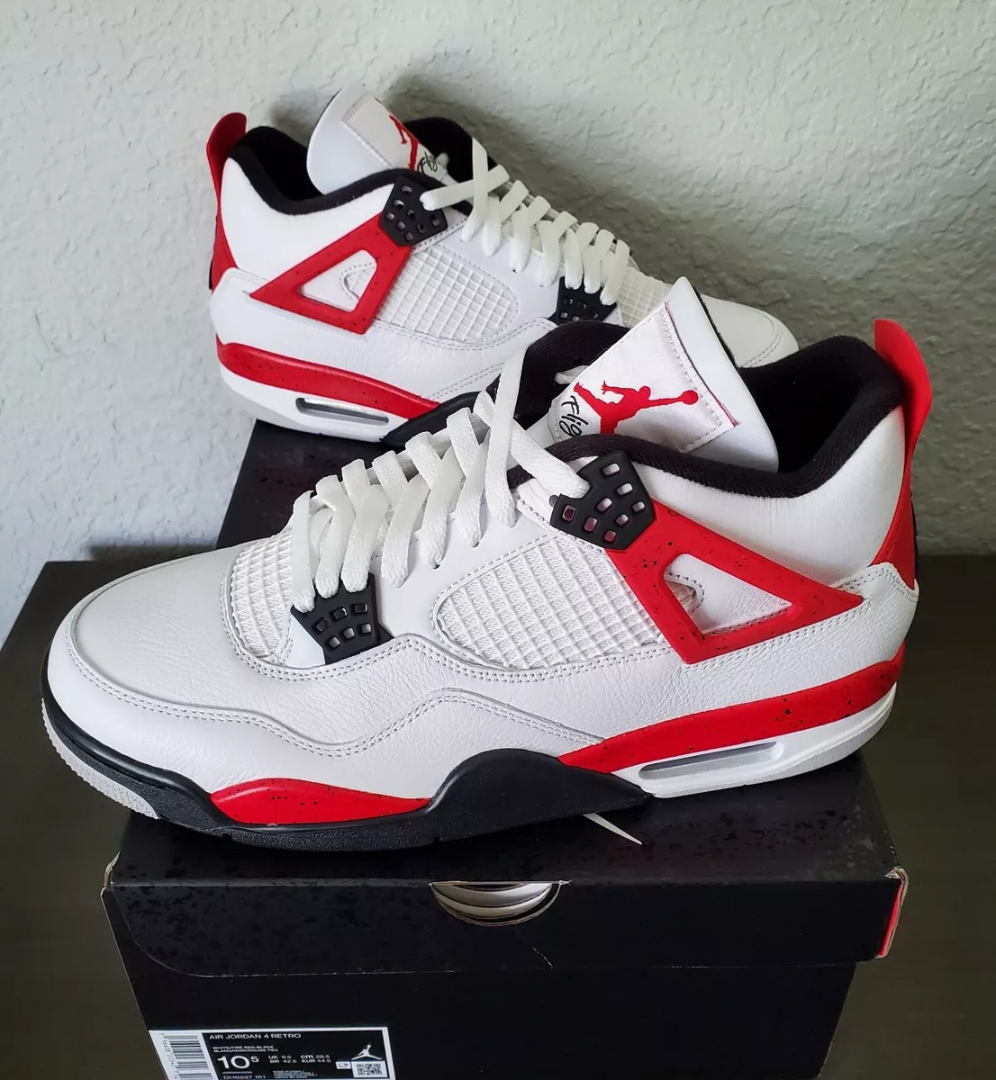 Jordan 4 Retro Red Cement Men's - DH6927-161 - US