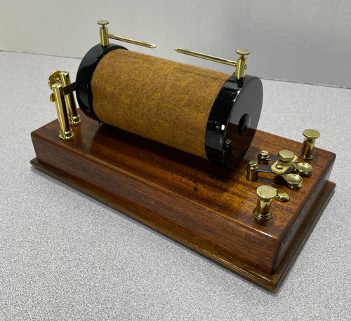 1910's Antique Ruhmkorff Induction Coil - Vintage Spark Gap, Used in Early Radio - Photo 10/10
