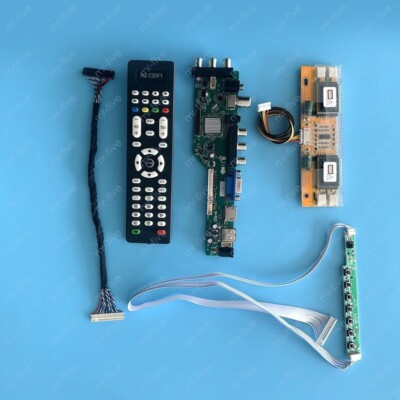 For M190A1-L01/L02/L07 4CCFL 30P LVDS 1440x900 USB AV HDMI DVB-T2/C Driver Board