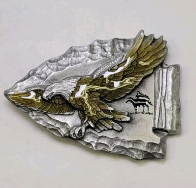 Arrowhead Eagle Belt Buckle Siskiyou Native American Indian  display picture 3