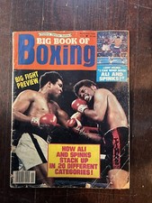 Big Book of Boxing November 1978 Muhammad Ali vs Spinks Larry Holmes Fight Time