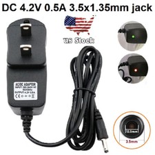 Universal AC 110-240V 50-60Hz to DC 4.2V 0.5A 500mA Power Adapter Supply Charger