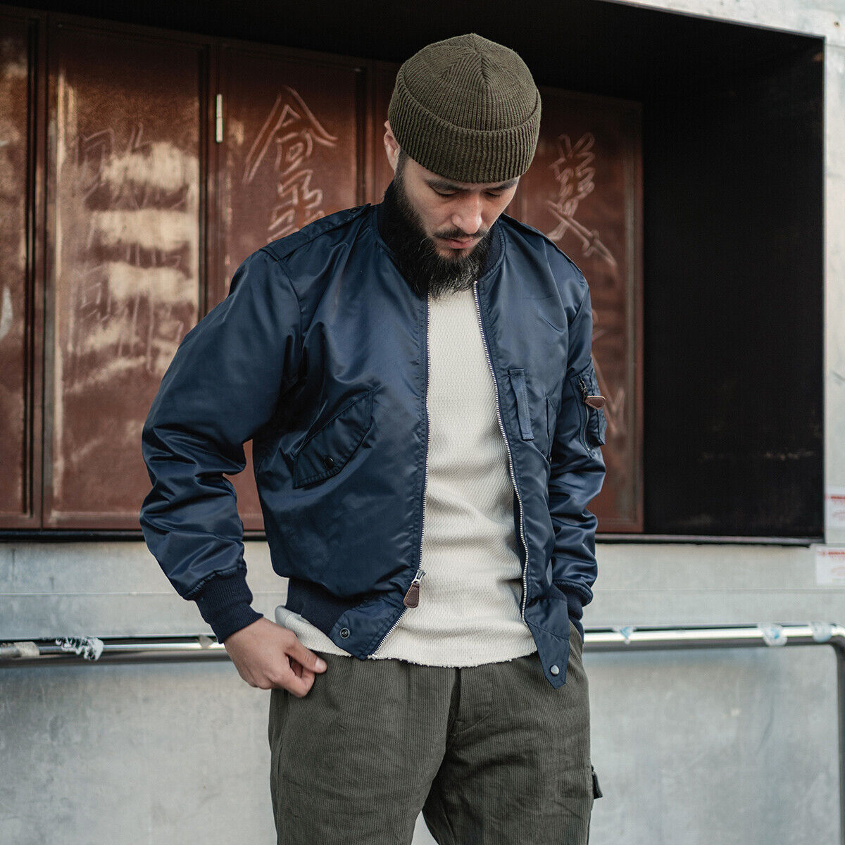 Bronson L-2A Flight Jacket Lightweight Flying Bomber Men's Bronson L-2A Flight Jacket Lightweight Flying Bomber Men's