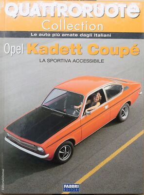 Quattroruote Collection OPEL KADETT COUPE Model Car Book