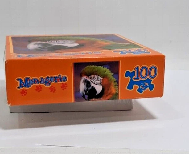 NEW  Bright Bird Menagerie 100 Piece Puzzle Mega Brands Sealed - Image 4 of 4