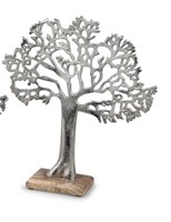 Formano Deko Lebensbaum Aus Alu Mango Holz Zum Stellen 27 Cm