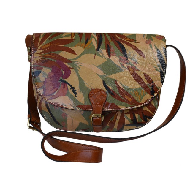 Patricia Nash Handbag Vintage Collection Palm Leaves Leeather Shoulder Bag NEW eBay