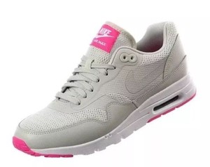 Para mujer Nike Air Max 1 Ultra Nuevo Gris/Rosa Talla 7.5 Nuevos Y En Caja  | eBay