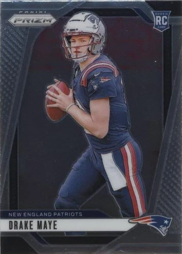 DRAKE MAYE 2024 Panini Prizm #329 Rookie RC PSA 9 MINT