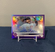 2022 Topps Chrome Purple Refractor Jovani Moran RC Auto /250 Rookie Twins