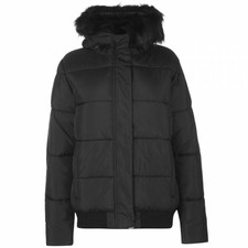 Bnwt Everlast Bomber Jacket Ladies Black Size 12(m)