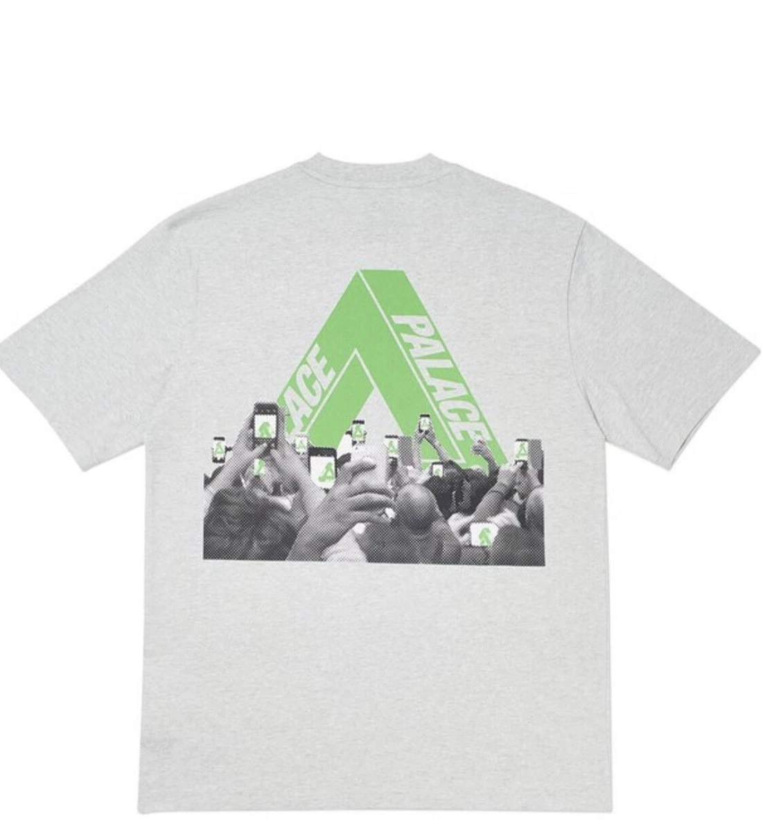 Palace Skateboards Tri-phone Tshirt phone tee Extra XL grey marl |