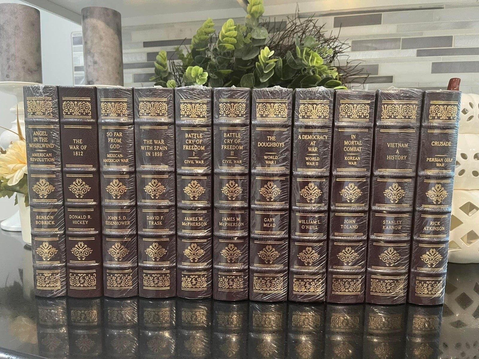 Easton Press History of American Wars 11 Volume Set, 10 Still