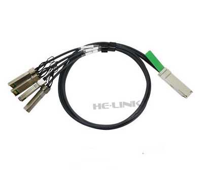2m CAB-Q-4S-100G-2M Arista Compatible 100G QSFP28 to 4x25G SFP28 DAC