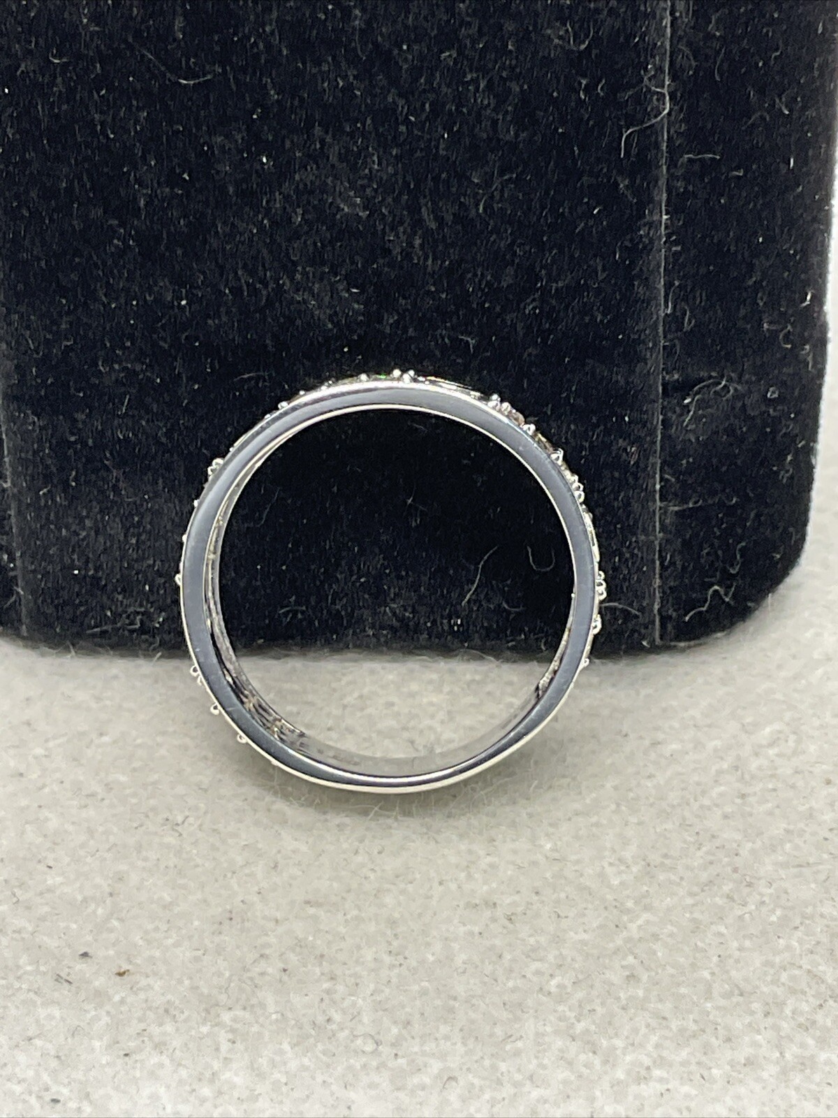 Solid 18K White Gold Diamond CUSTOMIZED Wedding S… - image 13